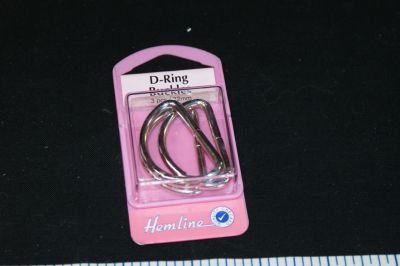 HEMLINE D RINGS FOR BAGS 32mm 3 pack